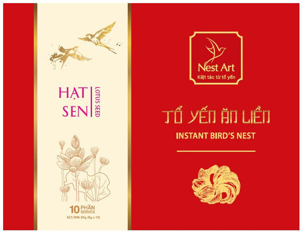 INSTANT BIRD'S NEST - LOTUS SEED ( BUY ONE GET 1 BIRD'S NEST COFFEE $15)