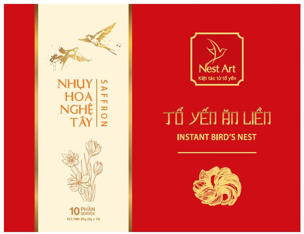 INSTANT BIRD'S NEST - SAFFRON ( BUY ONE GET 1 BIRD'S NEST COFFEE $15)